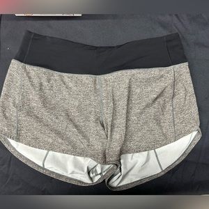 Lululemon Speed Up lined shorts